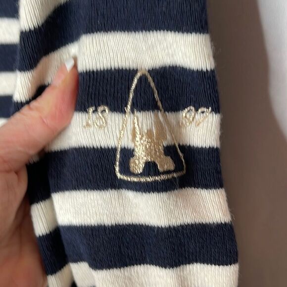 Gaastra Navy/ Cream Striped Dress. Size XL. - Picture 5 of 12